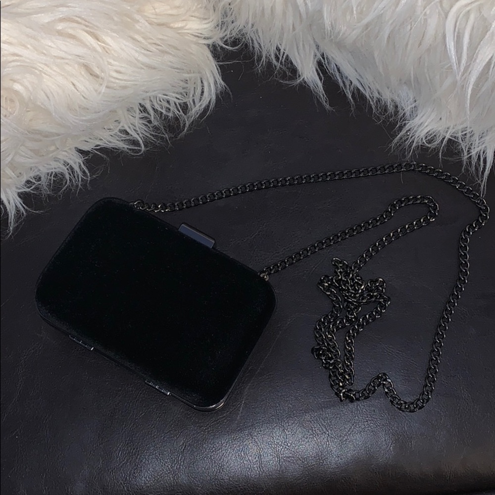 Giorgio Armani Clutch (black suede)